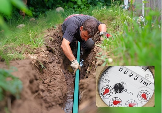 Fuite canalisation extérieure